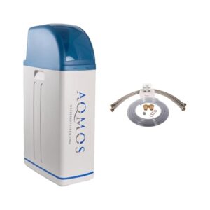 Aqmos R2D2-48 Wasserenthärtungsanlage mit Anschlussset 1" | Wasserenthärter für Haushalte bis zu 5 Personen | Entkalkungsanlage, Antikalkanlage für weiches Wasser