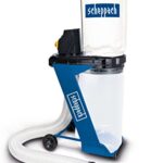 Scheppach Absauganlage DC500 mit 4-TLG Adapterset | 1150m3/h Luftleistung | 75L Auffangsack | 2000mm Schlauchlänge | Ø100mm Absaugstutzen | 550W Leistung | Holz Sägespäne | Sägen Hobelmaschine Fräse