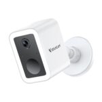 VSTARCAM 2K Überwachungskamera außen & innen, Magnetische Halterung, Kostenloser Cloud-Speicher, Spotlight & Sirene, KI-Bewegungserkennung, 1-6 Monate Akkulaufzeit, 2,4/5GHz WiFi, Farbnachtsicht,IP67
