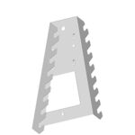 Werkzeughalter Schraubenschluessel L133 H195 mm weiss