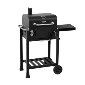 TAINO HERO Smoker klein BBQ Grillwagen Holzkohle-Grill Grillkamin Standgrill Räucherofen Grillrost