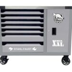 Stahl-Faust Profi Werkzeugwagen XXL Werkstattwagen mit viel Werkzeug