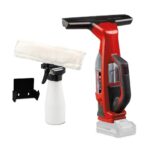 Einhell Akku-Fensterreiniger BRILLIANTO Power X-Change (18 V, 28 cm Lange Saugdüse, streifenfreie Reinigung, inkl. Sprühflasche mit Mikrofasertuch, ohne Akku)
