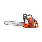 Husqvarna 120 Mark II Benzin-Kettensäge - 38,2 cc X-Torq® Motor, 14″ Schiene & H37 Kette, LowVib® Vibrationsreduzierung, Air Injection™, Ideal für Garten & Brennholz