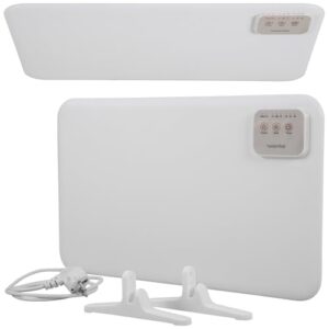 Heidenfeld Infrarotheizung HF-TH120 | 120 Watt Tischheizung | Heizkörper - Infrarot Heizstrahler - Elektroheizung - Heizung elektrisch - Heizplatte - Infrarotstrahler - Wärmeplatte - 3in1 Montage