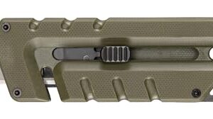 Gerber Multi-Tool mit 8 Funktionen, Prybrid-Utility G10, Multifunktionswerkzeug mit Cuttermesser, Brecheisen und Gurtschneider, Grün, Edelstahl, 1069378