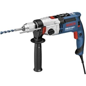 Bosch Professional Schlagbohrmaschine GSB 21-2 RCT (Bohr-Ø in Beton: 13-22 mm, 1300 Watt, inkl. Schnellspannbohrfutter 13mm, Tiefenanschlag 210mm, Zusatzhandgriff, Handwerkoffer)