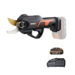 Worx NITRO WG330E Akku Astschere 20V - Müheloses Schneiden dank elektrischen Antrieb, Bürstenloser Motor, inkl. 2Ah Akku und Ladegerät