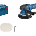 Bosch Professional Exzenterschleifer GET 75-150 (Leistung 750 W, Schleifteller-Ø: 150mm, L-BOXX)