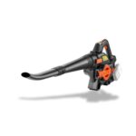 Fuxtec 40 Volt 2in1 Akku-Laubbläser/-Sauger FX-E2LBS, leistungsstarker Laubhäcksler inkl. Laubfangsack, Saugleistung 685.1m³/h, ergonomischer Handgriff, Geschwindigkeitsregulierung