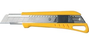Tajima Cuttermesser (Cutter, Teppichmesser), 18mm, Auto-Blade-Lock – ergonomischer Griff - LC520Y