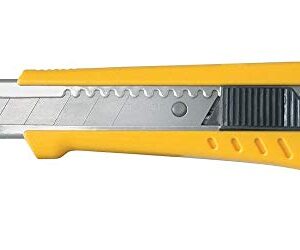 Tajima Cuttermesser (Cutter, Teppichmesser), 18mm, Auto-Blade-Lock – ergonomischer Griff - LC520Y