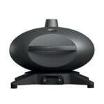 Morsø Forno Gas Medio Gasgrill – Gas-Tischgrill mit Grillrost aus Gusseisen, skandinavischer Lifestyle für Terrasse und Garten, Anthrazit-Grau