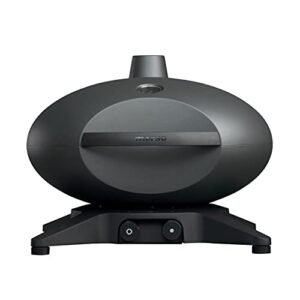 Morsø Forno Gas Medio Gasgrill – Gas-Tischgrill mit Grillrost aus Gusseisen, skandinavischer Lifestyle für Terrasse und Garten, Anthrazit-Grau