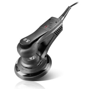 STAHLWERK ES-150 ST Brushless Exzenterschleifer Rotationsschleifer Handschleifer mit 350 Watt leistungsstarkes vibrationsarmes Schleifgerät - 7 Jahre Garantie