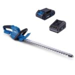 Scheppach Akku Heckenschere C-HT570-X | Schnittlänge 510mm | Schnittstärke 16mm | Schwertlänge 560mm | mit Anstoßschutz & Schnellstopp | 20V-IXES-Serie | 10 Jahre Garantie | mit 2Ah Akku & Ladegerät