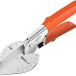 TOWOT Präzise Mehrwinkel-Gehrungsschere - Vielseitige Trunking-Schere zum Schneiden von PVC, Holz und Gummi - Verstellbar von 45 bis 135 Grad für perfekte Winkel