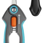 Gardena FreshCut: Ernteschere aus rostfreiem Edelstahl zum präzisen Ernten von Kräutern, Beeren oder Schnittblumen, 47 mm Klinge, ergonomischer Griff, inkl. Sicherheitskappe (12212-20)