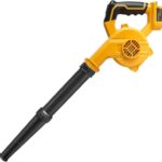 Powarobor Akku-Laubbläser für Dewalt 18V Akkus,Kompakter Elektrobläser,geeignet für Garten Rasenpflege,Hausstaubentfernung,Laub Schneeräumung auf Straßen,Terrassen und Garagenreinigung（ohne Akku