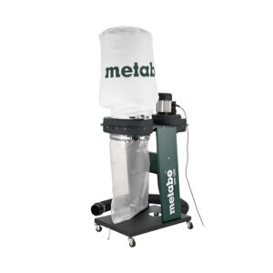 metabo Späneabsauganlage SPA 1200-550 W, 65 L Spänesack, 100 mm Schlauchanschluss - Staubklasse L, Kippsicher, Integrierte Erdung, Mobil auf Rollen - Ideal für Holzbearbeitungsmaschinen