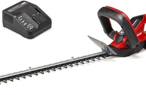 Einhell Akku-Heckenschere GC-CH 1855/1 Li Kit Power X-Change (18 V, 55 cm Schnittlänge, 18 mm Zahnabstand, drehbarer Handgriff, Schnittgutsammler, inkl. 2,5 Ah Akku & Ladegerät)