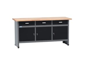 Küpper Werkbank 12159 mit massiver Buchenplatte (170 x 60 cm)