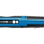 Högert Technik Professionelle Abisolierwerkzeug Kabelabisolierer 122mm Universal Entmanteler Kable Abisolierer 0.5-6.0 mm, Elektriker Werkzeug Kabelentmanteler