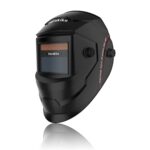 Harukiku Automatik-Schweißhelm | Schweißmaske True-Color DIN4-9/13, Optik 1/1/1/1 & Auto-Dimming Technologie | Schweisshelme Pro mit Solar+Batterie Dualsystem