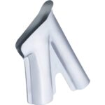 Steinel 70915 Schweißschuh, für Kunststoffschweißdraht bis 6 mm, Aufsteckbar auf 9 mm Reduzierdüse, Heißluftpistolen-Zubehör