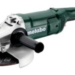 Metabo Winkelschleifer WE 2200-230 – 606437000 – Für präzise Schleif- und Schneidarbeiten - Leistung 2.200 Watt, Scheiben-Ø 230 mm