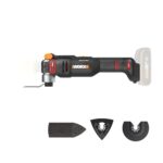 WORX Nitro WX698.9 Sonicrafter Akku Multifunktionswerkzeug 20V – bürstenloser Motor –PowerShare – zum Schneiden, Sägen, Schleifen – 10000-20000/min – ohne Akku & Ladegerät