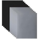 zoerbufan 12 Stück Profi Schleifpapier Set 280 x 210 mm, Körnung 1000 1500 2000 3000 4000 5000, Nass und Trocken für Auto Metall Holz Lack Wände Glas Schleifen Finishing