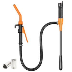 EAFCar Elektrische Transferpumpe,Elektrische Umfüllpumpe Kraftstoff Umfüllpumpe Siphon Pumpe Akku Elektrische Transferpumpe,Kraftstoff Umfüllpumpe,tragbare Automatische Absaugung Pumpe Gas 2.4 GPM