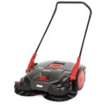 STARMIX Kehrmaschine Durosweep 77 Pro 18 V (Handkehrmaschine, Kehrbreite 77cm, Behälter 70 L, Leistung bis 3600 m²/h, ohne Akku) 103617