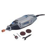 Dremel 3000 Multifunktionswerkzeug 130W, Set mit 5 Zubehörteilen, Variable Drehzal 10.000-33.000 U/min zum Schneiden, Schleifen, Gravieren, Polieren, Schärfen, Reinigen, Schnitzen, F0133000JU