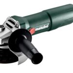 metabo Winkelschleifer W 750-125 - 750 W, 125 mm Scheiben-Ø, 11.500 U/min, 1,9 Nm Drehmoment - Kompakt und ergonomisch für Schleifen Trennen Fräsen, ideal für Werkstatt & Baustelle - Inkl. Zubehör