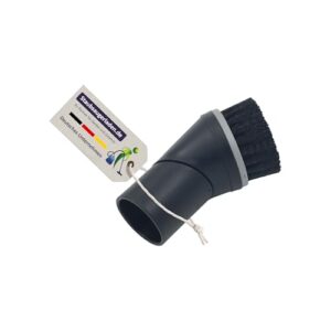 Staubsaugerladen.de Möbelpinsel für Miele Staubsauger, drehbar mit Möbelschutzring, Universal Staubsaugerbürste für empfindliche Oberflächen, Möbelbürste mit weichen Borsten für Holz Glas Lackflächen