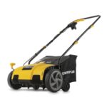 Powerplus Elektro-Rasenvertikutierer POWXG75130-1300 W und 320 mm Schnittbreite, 2-in-1-Lüfter und Elektro-Vertikutierer für Ihren Garten