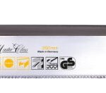 Augusta-Heckenrose Feinsäge gerade 250mm I Spezial-Handsäge aus Bandstahl C75 mit Holzheft für Gehrungsschnitte in Holz & PVC I Feine Spitzzahnung