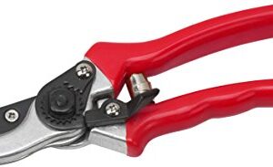 Meister Gartenschere mit Bypass-Klinge - Antihaft-Beschichtung - Geeignet für weiches Gehölz und Frischholz - Für präzise Schnitte, Rosenschere, Rebschere, Floristenschere, Bypass-Schere, 9719100