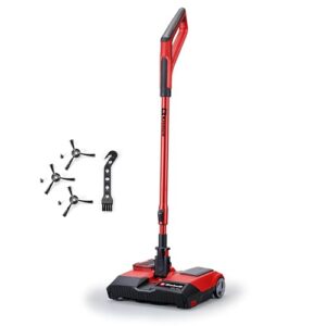 Einhell Akku-Besen TE-FS 18 Li-Solo Power X-Change (18 V, 250 mm breite Kehrwalze, Reinigungslippe, Teleskopstiel, beutellos, LED-Licht, inkl. Zubehör, ohne Akku)