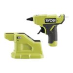 RYOBI 18 V ONE+ Akku-Heißklebepistole RGLM18-0 (Klebestickdurchmesser 7 mm, Düsendurchmesser 1,8 mm, Temperaturbereich bis 170°C, inkl. 3x Klebesticks, ohne Akku und Ladegerät)
