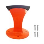 Manueller Holzspalter aus Metall, praktisches Werkzeug für die Vorbereitung von Brennholz in Ihrem Garten (orange)