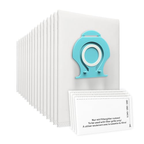 SAFE 'N CLEAN Staubsaugerbeutel kompatibel mit Miele Guard | Ersatz für TU XXL HyClean Pure/CO XXL Vorteilspackung | 16x Microvlies Beutel 4x Microfilter