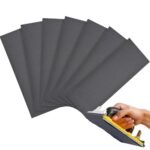 CALLYSONIC Schleifpapier Set, Sandpapier Fein Körnung 2000, 2500, 3000, Nass und Trocken Schmirgelpapier, Schleifpapier Metall 9 x 23 cm für Auto, Metall, Farbe, Holzmöbel, Schmirgelpapier Set