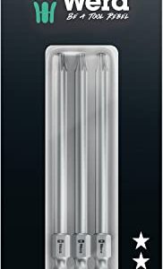 Wera - 05073472001 - TORX® Bits, 867/4 Z SB Bits, TX 20 x 89 mm, 3-teilig