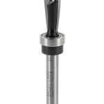 ENT 11704 Zinkenfräser HW für metrische Zinkenschablone mit KL 16 mm, Durchmesser (D) 12,7 mm, E 8°, NL 19,05 mm, S 8 mm, SL 38 mm