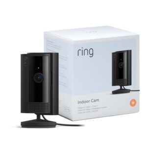 Ring Innenkamera (Indoor Camera 2. Gen.) | Überwachungskamera für den Innenbereich | 1080p-HD-Video, Privatsphäre-Sichtschutz, WLAN, ideal für Haustiere | Mini Sicherheitskamera zur Selbstinstallation