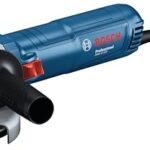 Bosch Professional Winkelschleifer GWS 12-125 (Scheiben-Ø: 125mm, Leistung 1200 W, Wiederanlaufschutz, inkl. Schutzhaube, Spannmutter, Standard-Zusatzhandgriff)