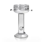 ACTIVA Holzkohlegrill Bavaria I Premium Holzkohle Grill aus Edelstahl mit hochwertigem & verchromtem Grillrost I Robuster Kohlegrill für ein einzigartiges Grillerlebnis